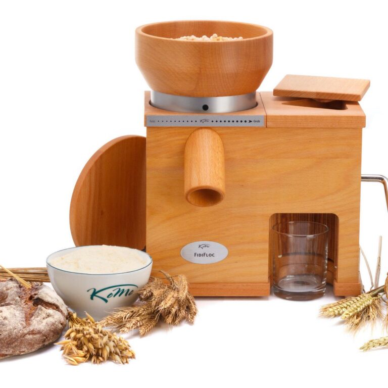Fidifloc Medium Mill & Hand Flaker Combo KoMo Grain Mills Australia
